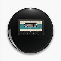 Collective Soul Cassette Tape Style Pin