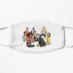 Community Troy Barnes youthful Community Face Masks