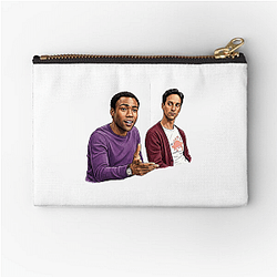 Community Jeff Winger leader Community Zipper Pouches
