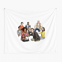 Community Troy Barnes youthful Community Tapestries