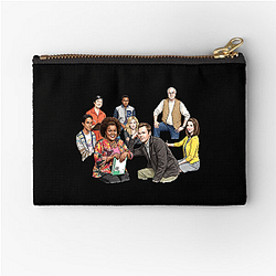 Community Troy Barnes youthful Community Zipper Pouches