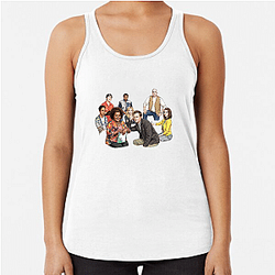 Community Troy Barnes youthful Community Tank Tops