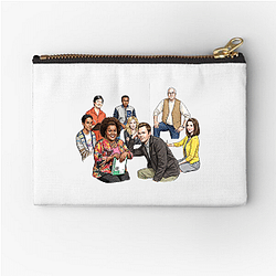 Community Troy Barnes youthful Community Zipper Pouches