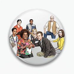 Community Troy Barnes youthful Community Pins