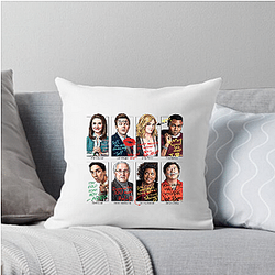 Community Annie Edison driven Community Pillows Cover