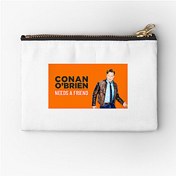 Raw Comedy Conan Obrien Needs A Friend Zipper Pouches