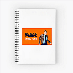Raw Comedy Conan Obrien Needs A Friend Notebook