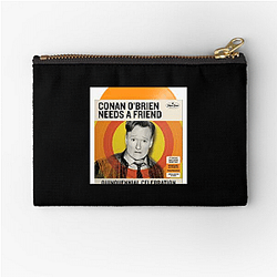 Outrageous Laughs Conan Obrien Needs A Friend Zipper Pouches