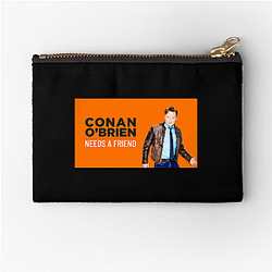 Raw Comedy Conan Obrien Needs A Friend Zipper Pouches