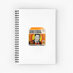 Outrageous Laughs Conan Obrien Needs A Friend Notebook
