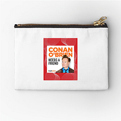 Spontaneous Jokes Conan Obrien Needs A Friend Zipper Pouches
