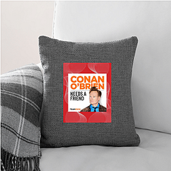 Spontaneous Jokes Conan Obrien Needs A Friend Pillows Cover