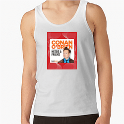 Spontaneous Jokes Conan Obrien Needs A Friend Tank Tops