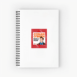 Spontaneous Jokes Conan Obrien Needs A Friend Notebook