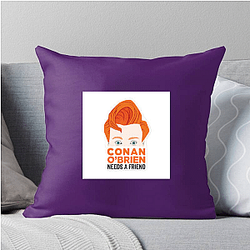 Unfiltered Talk Conan Obrien Needs A Friend Pillows Cover