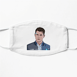 Connor Rk800 Hank Anderson Partner Connor Rk800 Face Masks