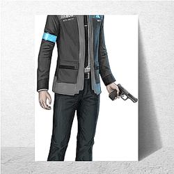 Connor Rk800 Deviant Hunter Legend Connor Rk800 Posters