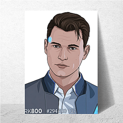 Connor Rk800 Hank Anderson Partner Connor Rk800 Posters