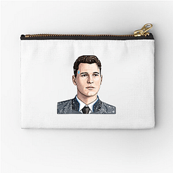 Connor Rk800 Android Sent By CyberLife Connor Rk800 Zipper Pouches
