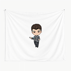 Connor Rk800 Cold Blue Eyes Connor Rk800 Tapestries