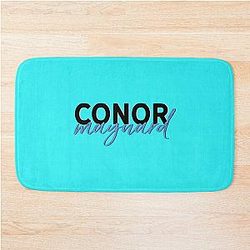 Conor Maynard in blue Bath Mat
