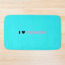 I Love Conor Maynard Bath Mat