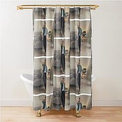 Conor Maynard Selfie Merchandise Shower Curtain