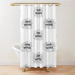 Conor Maynard Lyrics Shower Curtain