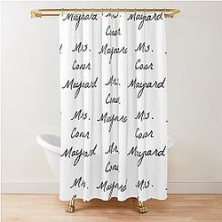 Mrs. Conor Maynard Shower Curtain