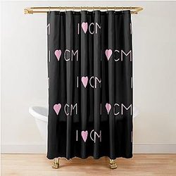 I Heart CM Conor Maynard Relaxed Fit Shower Curtain