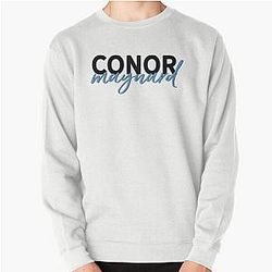 Conor Maynard in Blue Pullover Sweatshirt