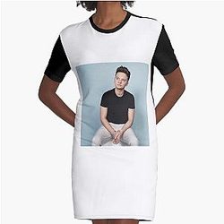 Conor Maynard Photo Merchandise Graphic T-Shirt Dress