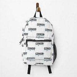 Conor Maynard in blue Backpack