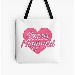 Pink Heart Conor Maynard Tote Bag