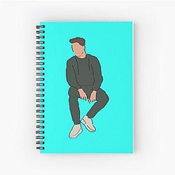 Conor Maynard Spiral Notebook