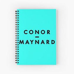 Conor Maynard Spiral Notebook