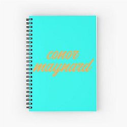 Conor Maynard Spiral Notebook