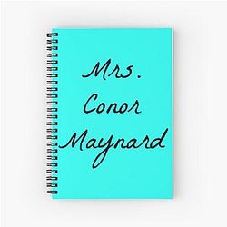 Mr. Conor Maynard Notebook