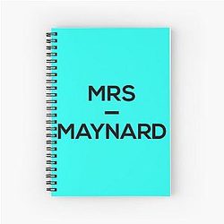 Mrs Maynard - Jack Conor Maynard! Spiral Notebook