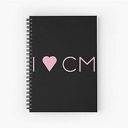 I Heart Conor Maynard Relaxed Fit Spiral Notebook