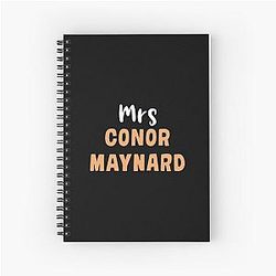 Mrs. Conor Maynard Notebook