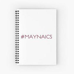 Conor Maynard RED Spiral Notebook