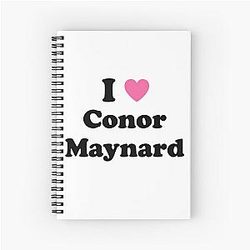 Conor Maynard Pink Notebook
