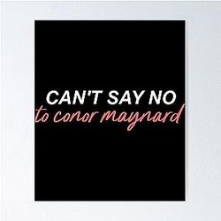 Can Say No to Conor Maynard Poster