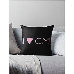 I Heart Conor Maynard Relaxed Fit Throw Pillow