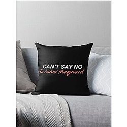 Can't Say No to Conor Maynard Throw Pillow