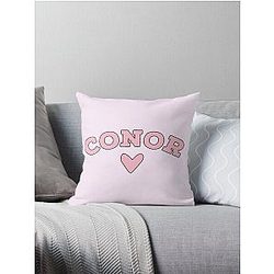 Conor Maynard Heart Throw Pillow