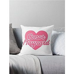Pink Conor Maynard Throw Pillow