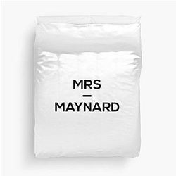 Mrs Maynard - Jack Maynard Duvet Cover
