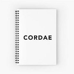 Cordae Spiral Notebook